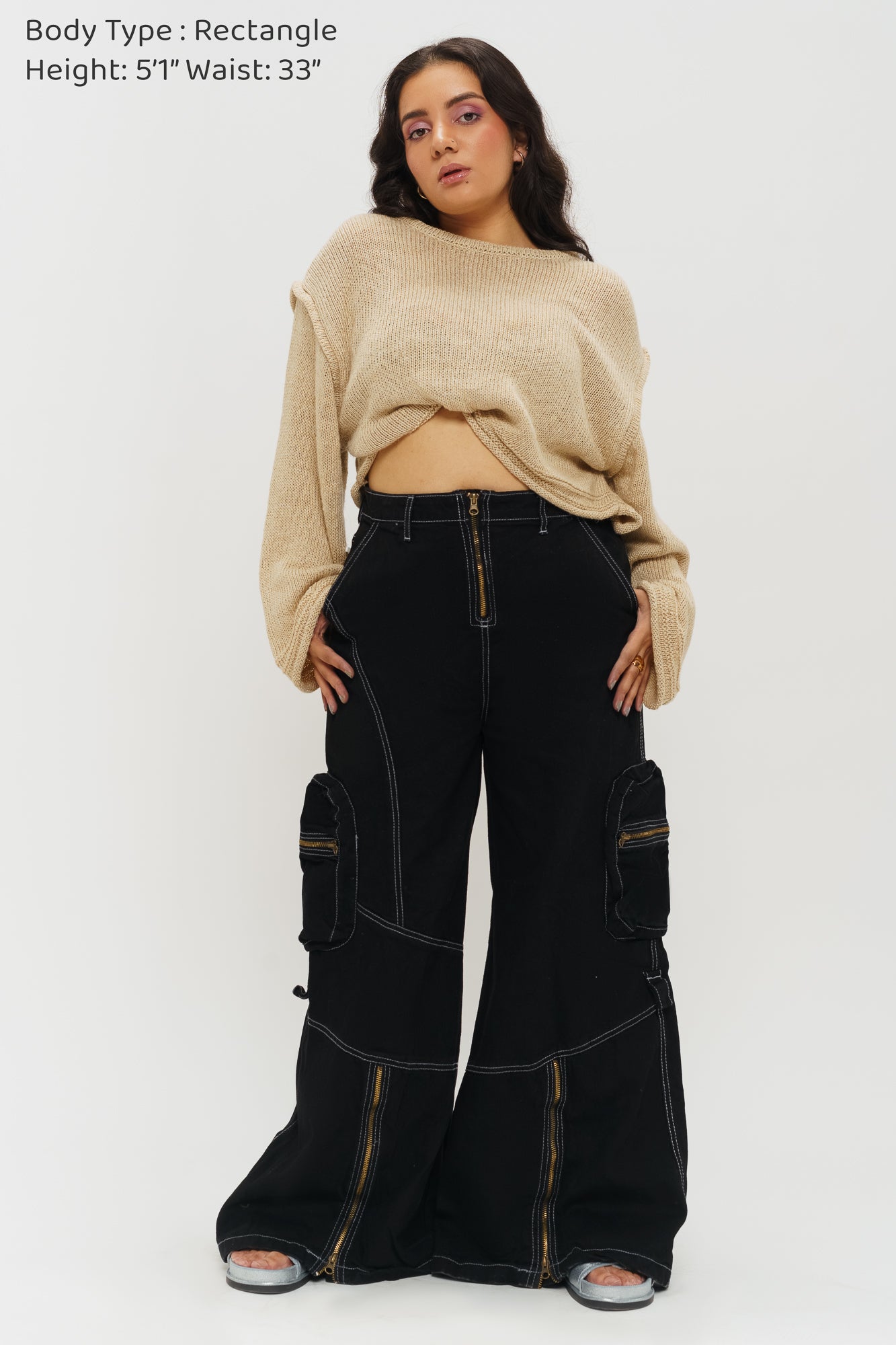 MAKRAS EXCLUSIVE Lisa Jeans Women's Black High Waist Comfort Lycra Wide Leg  Denim Palazzo Jeans - Trendyol